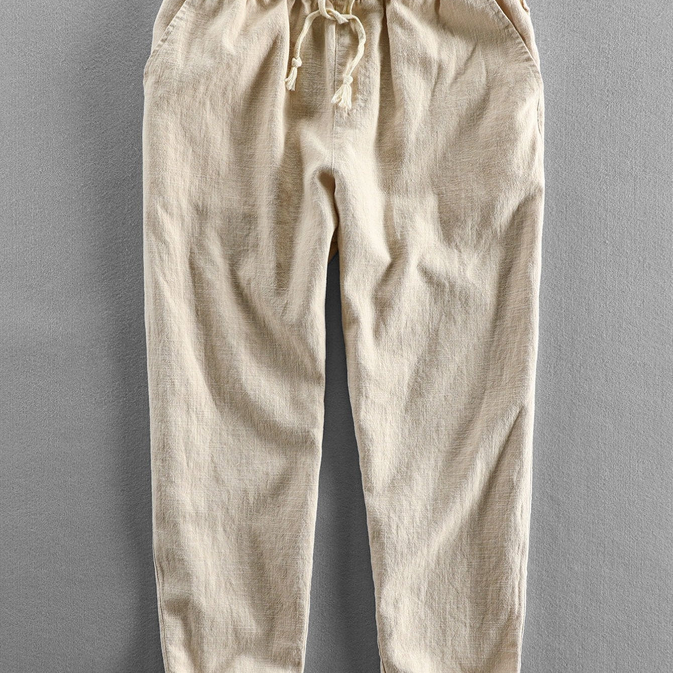 Emile | Linen Cotton Cropped Pants