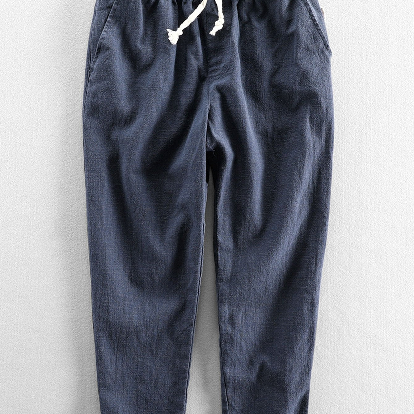 Emile | Linen Cotton Cropped Pants