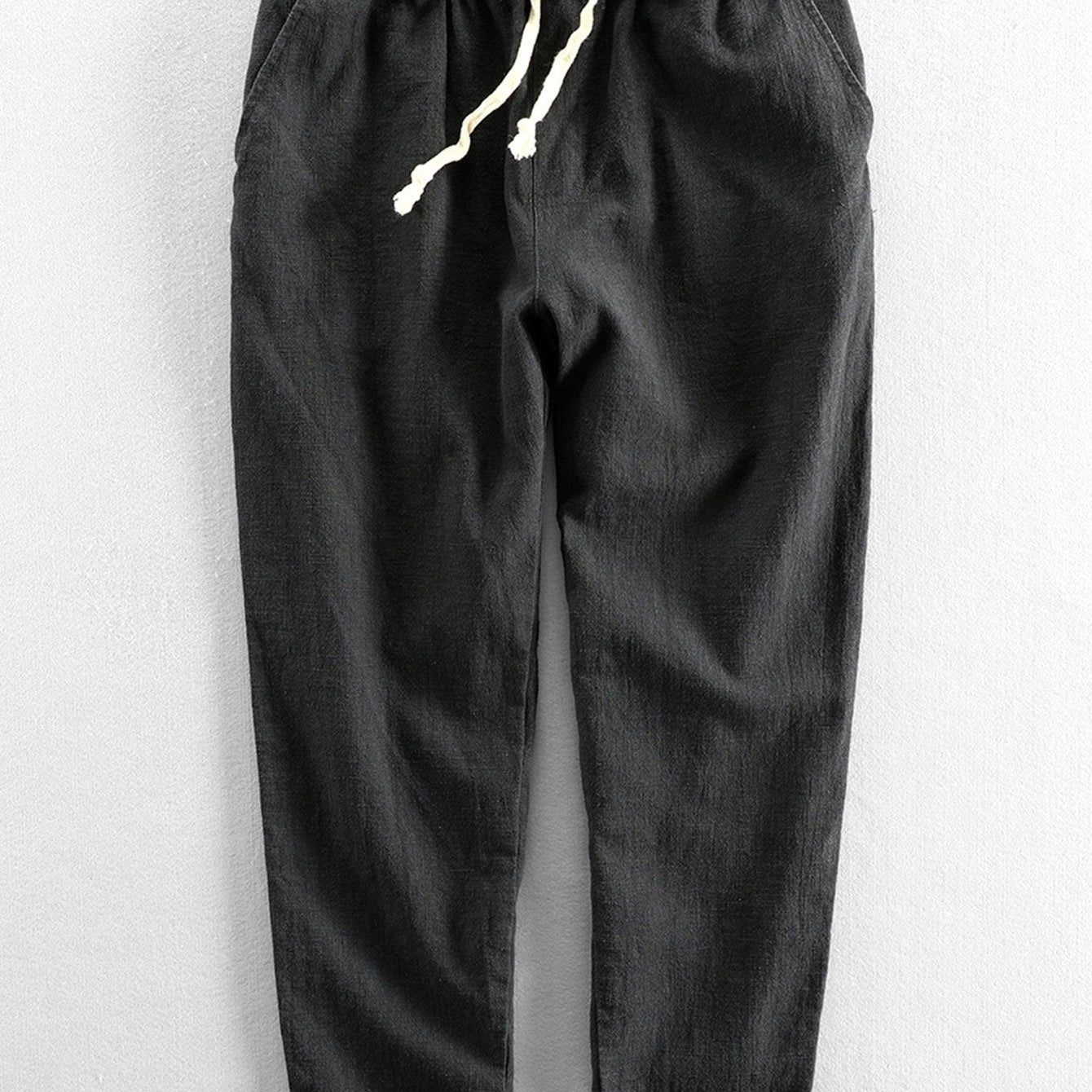 Emile | Linen Cotton Cropped Pants