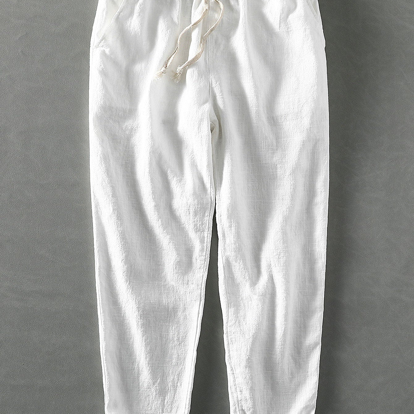 Emile | Linen Cotton Cropped Pants
