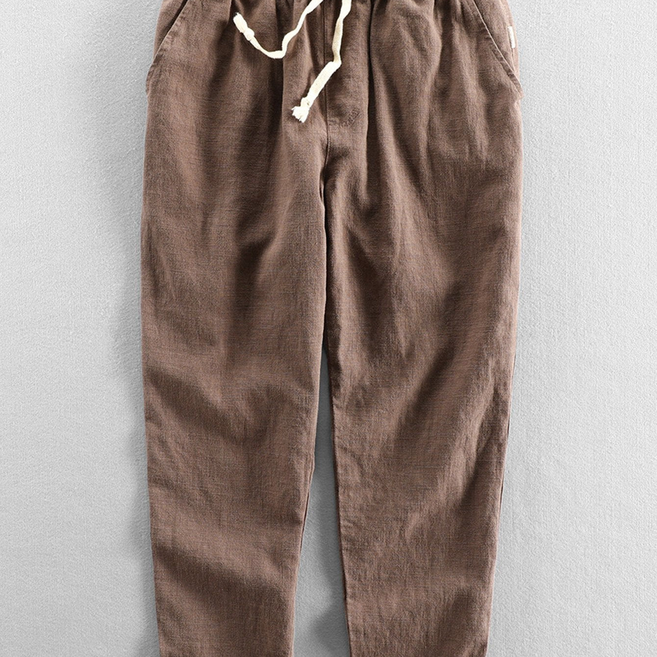 Emile | Linen Cotton Cropped Pants