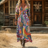 Janine | Vintage-Inspired Long Sleeve Dress