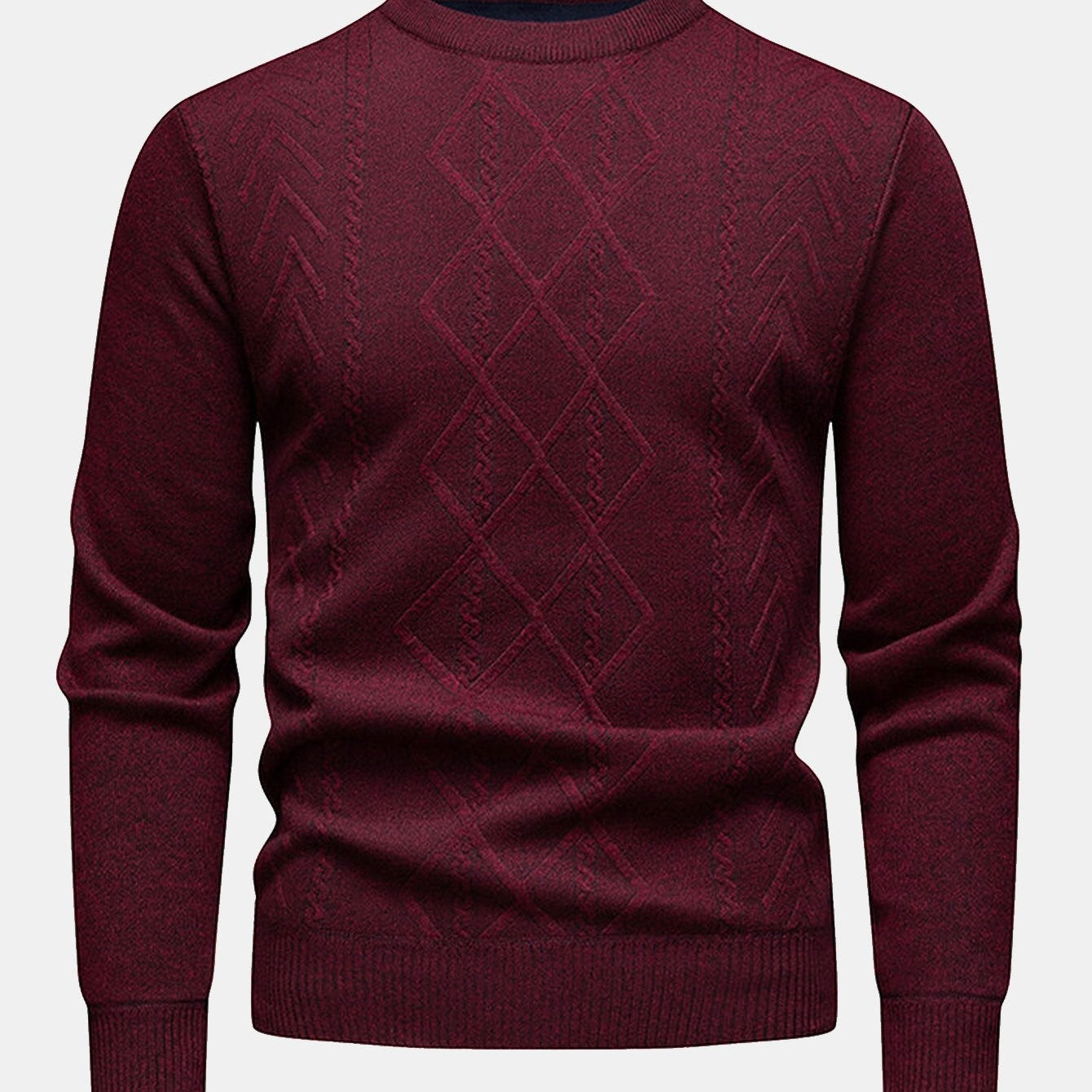 Nash | Geometric Jacquard Sweater
