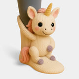 Jodi Unicorn socks, front view