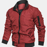 Knox | Bomber Jacket with Funnel Neck Collar
