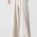 Remi | Wide Leg Linen Cotton Pants