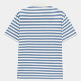 Kevin | Blue Striped Polo
