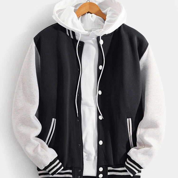 Nixon | Baseball Jacket with Contrast Trims
