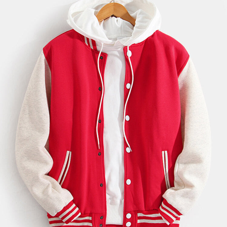 Nixon | Baseball Jacket with Contrast Trims