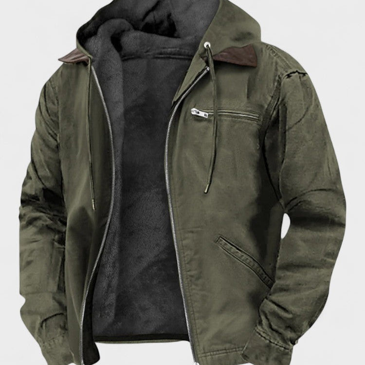 Peter | Hooded Zip-Up Jacket