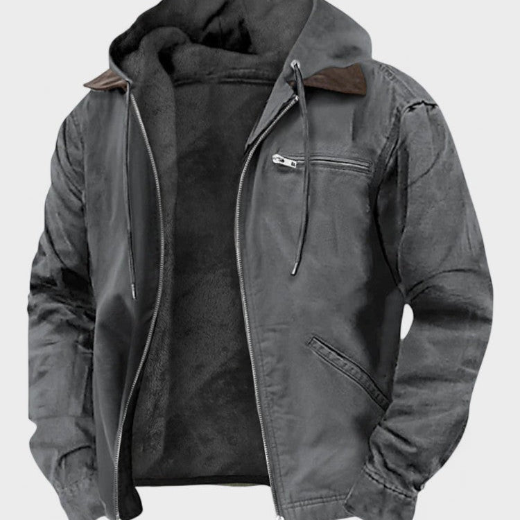 Peter | Hooded Zip-Up Jacket
