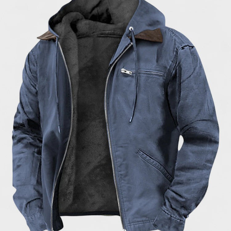 Peter | Hooded Zip-Up Jacket