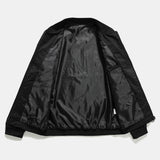 Preston | Zip-Up Bomber Jacket with Text Print