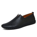 Hugo | Leather Slip-On Loafers