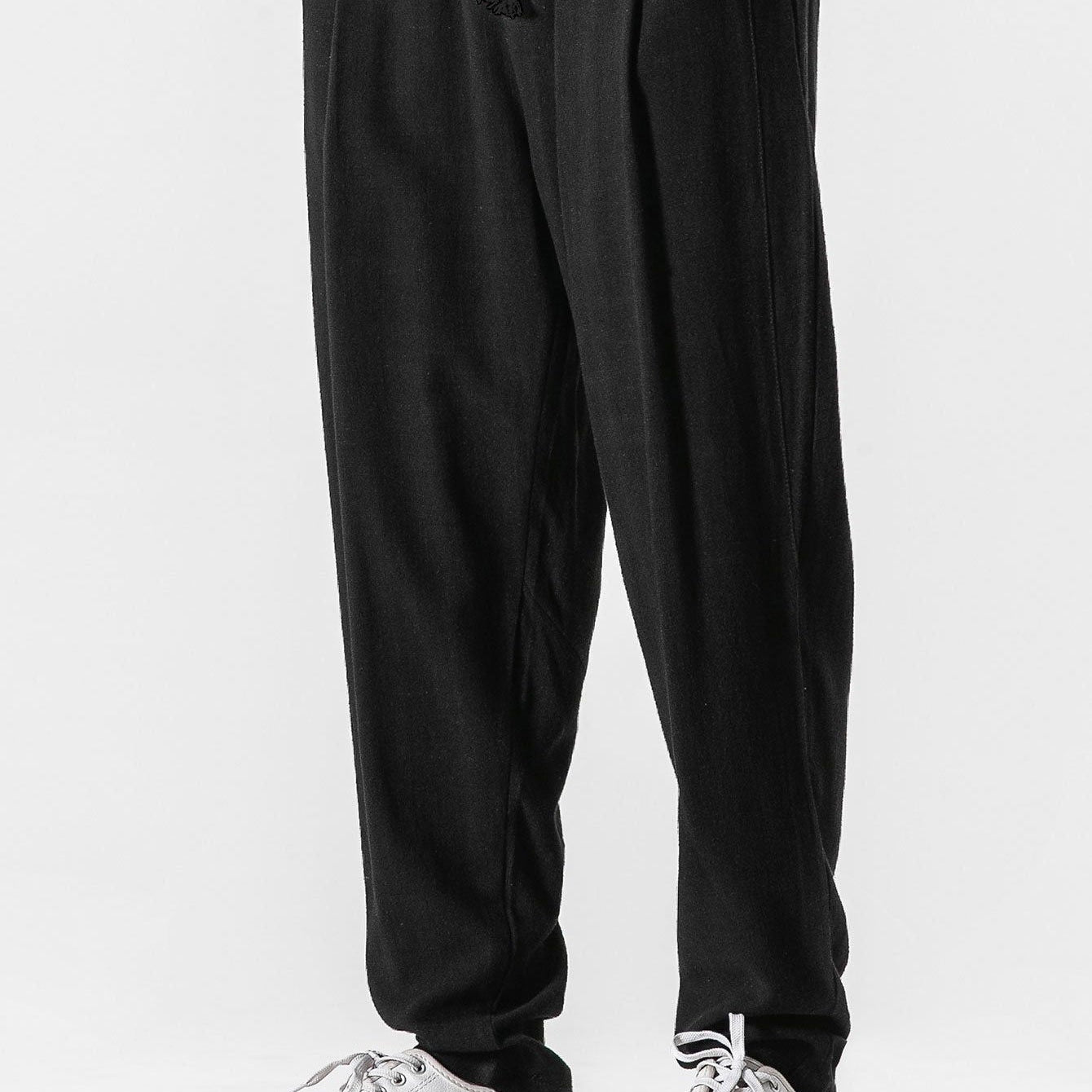 Michel | Relaxed Fit Linen Harem Pants
