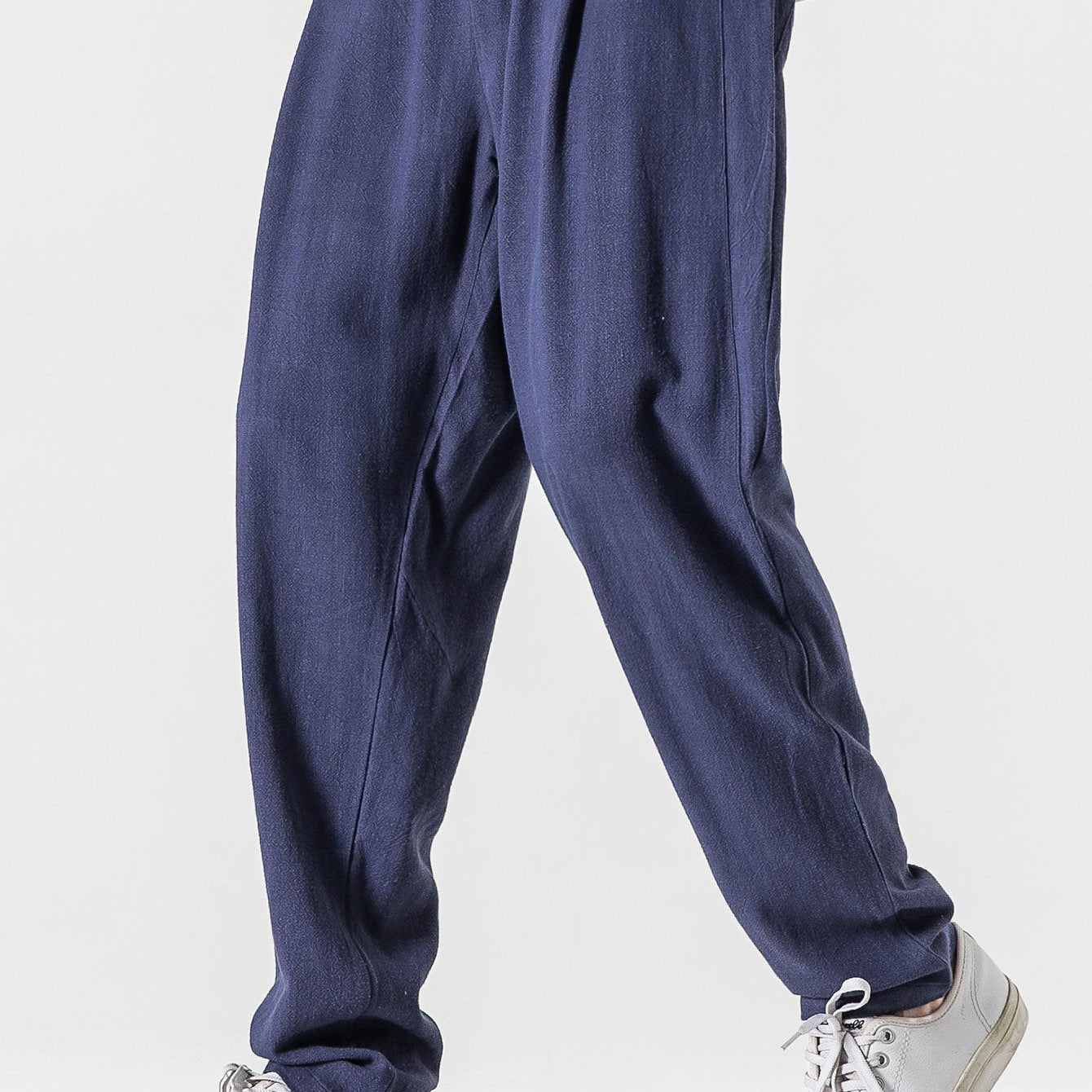 Michel | Relaxed Fit Linen Harem Pants