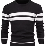 Finn | Herringbone Knit Sweater
