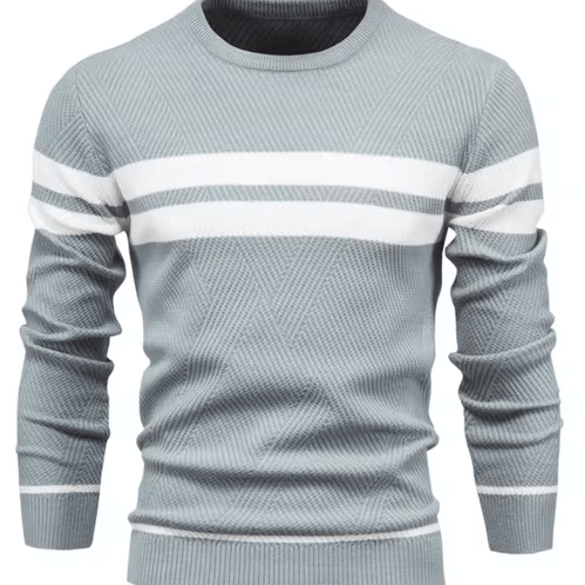Finn | Herringbone Knit Sweater