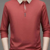 Patrick | Long Sleeve Polo with Ribbed Cuffs