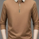 Patrick | Long Sleeve Polo with Ribbed Cuffs