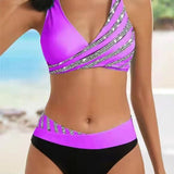 Mackenzie | Warm-Tone Print Bikini