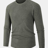 Duncan | Slim Fit Raglan Crew Neck Sweater