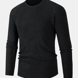 Duncan | Slim Fit Raglan Crew Neck Sweater