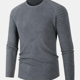 Duncan | Slim Fit Raglan Crew Neck Sweater