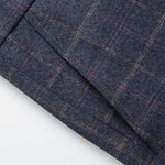 Marty men's windowpane check suit pants, view 3