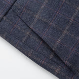Marty men's windowpane check suit pants, view 3