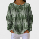 Julia - Classic Tree Pattern Sweatshirt