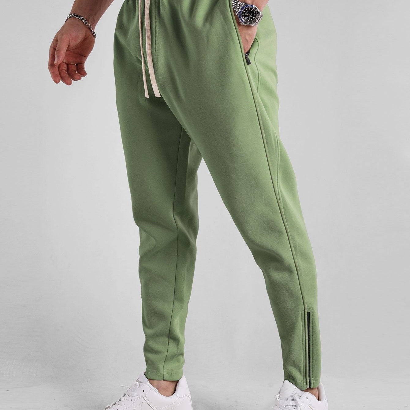 Michel | Joggers with Zip Hem