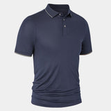 Eric | Navy Polo with Classic Collar