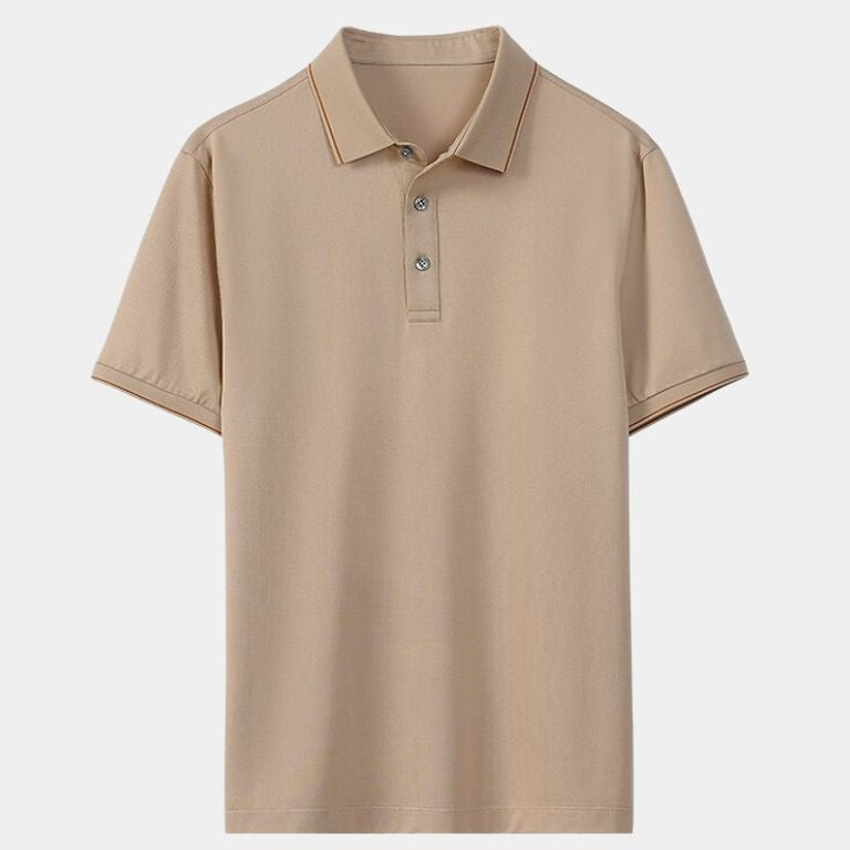 Eric | Navy Polo with Classic Collar