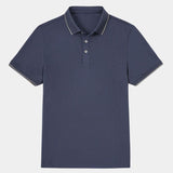 Eric | Navy Polo with Classic Collar