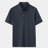Eric | Navy Polo with Classic Collar