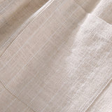 Hugo | Striped Linen Cropped Pants