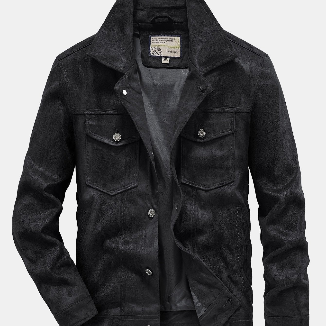 Quentin | Faux Suede Jacket