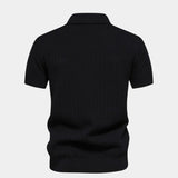 Devin | Color Block Zip Polo