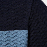 Devin | Color Block Zip Polo