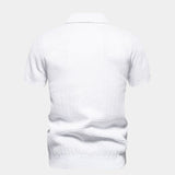 Devin | Color Block Zip Polo