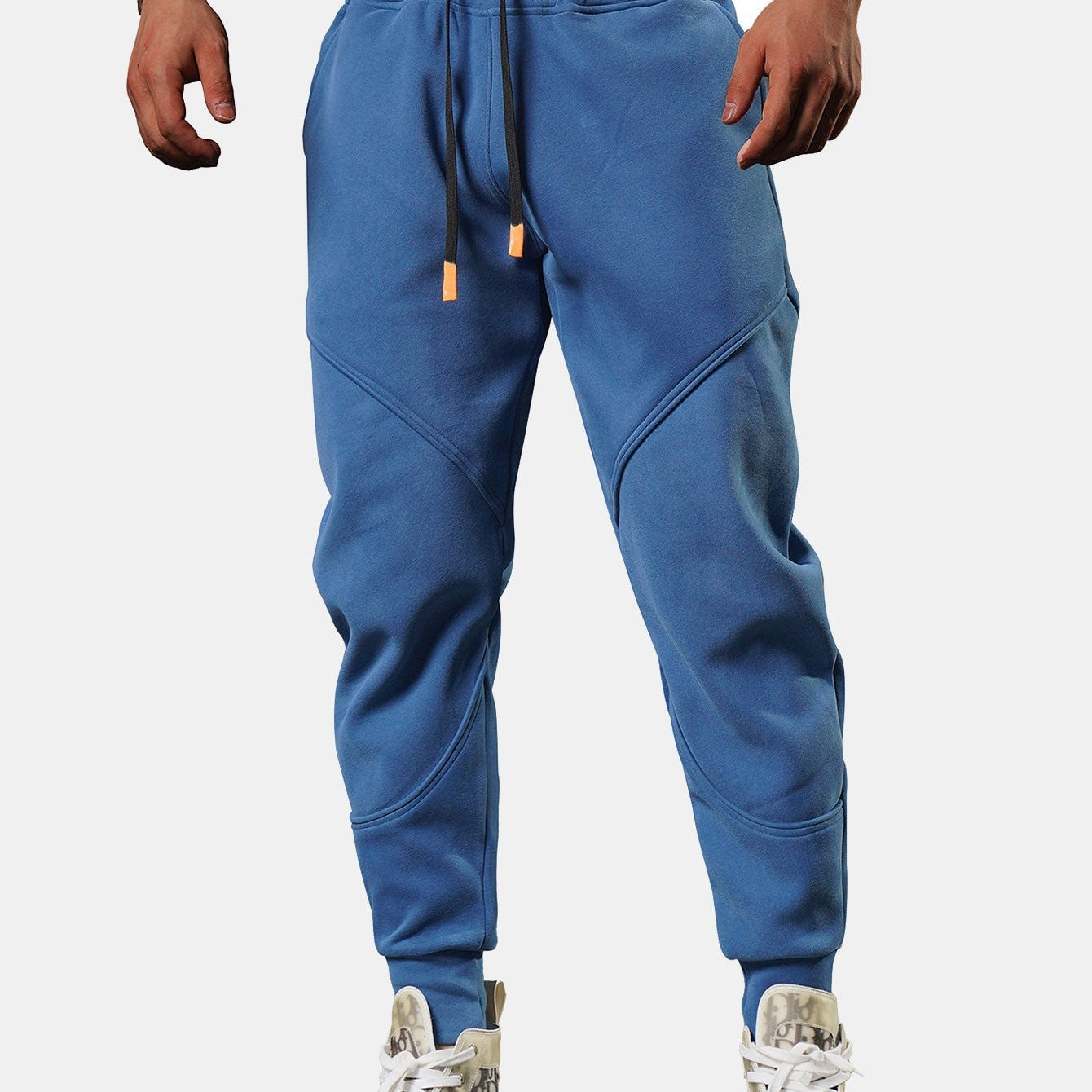 Theo | Cropped Joggers with Side Split