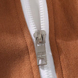 William | Hooded Baseball Jacket with Button Closure