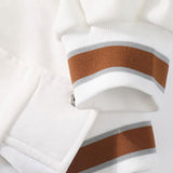 William | Hooded Baseball Jacket with Button Closure
