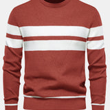 Declan | Striped Crew Neck Sweater
