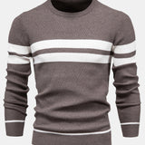 Declan | Striped Crew Neck Sweater