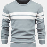 Declan | Striped Crew Neck Sweater
