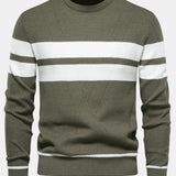 Declan | Striped Crew Neck Sweater
