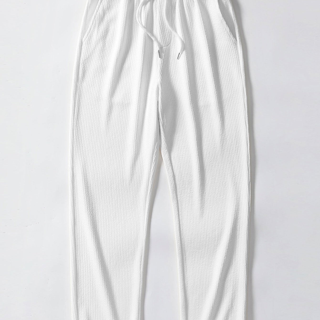 Jules | Ribbed Straight Leg Pants