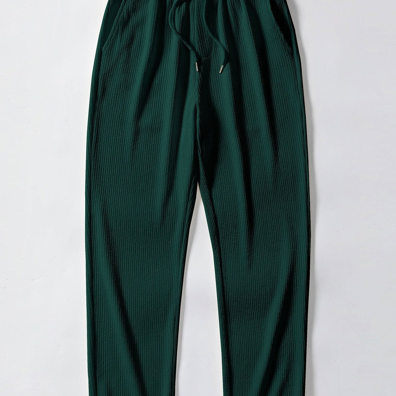 Jules | Ribbed Straight Leg Pants